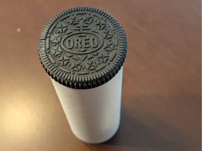 Oreo Cookie Jar - Fits one sleeve of Oreos