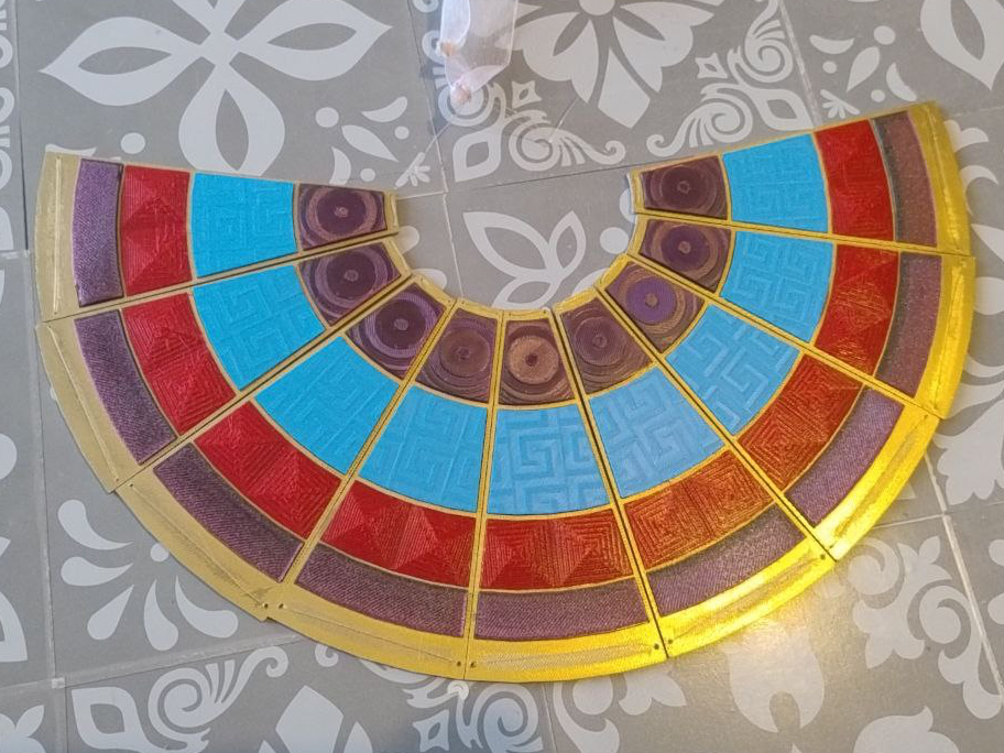 Collana Egizia con pattern