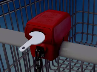 gettone carrello spesa - moneta sblocca meccanismo