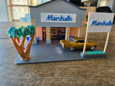 Marshalls US Store Diorama