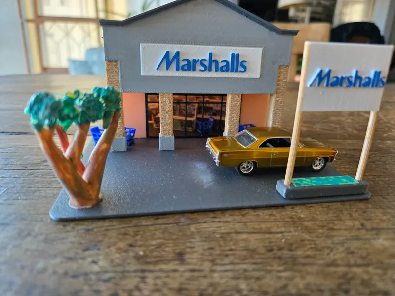 Marshalls US Store Diorama