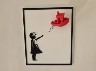 "Benkchy" - Girl with benchyloon