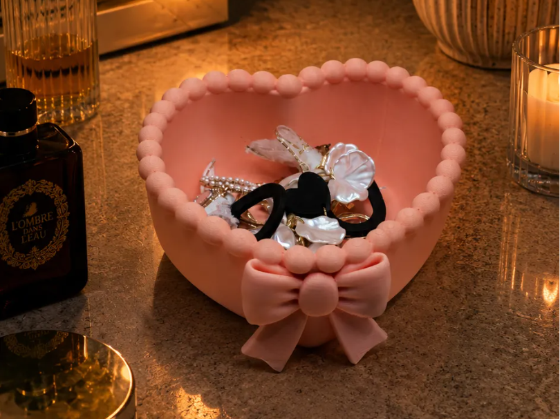 Pearl Bow Jewelry Bowl
