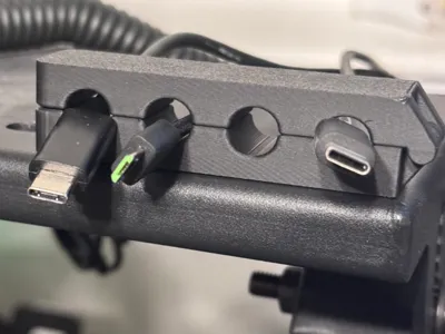 Magnetic Cable Organizer 4 Slot