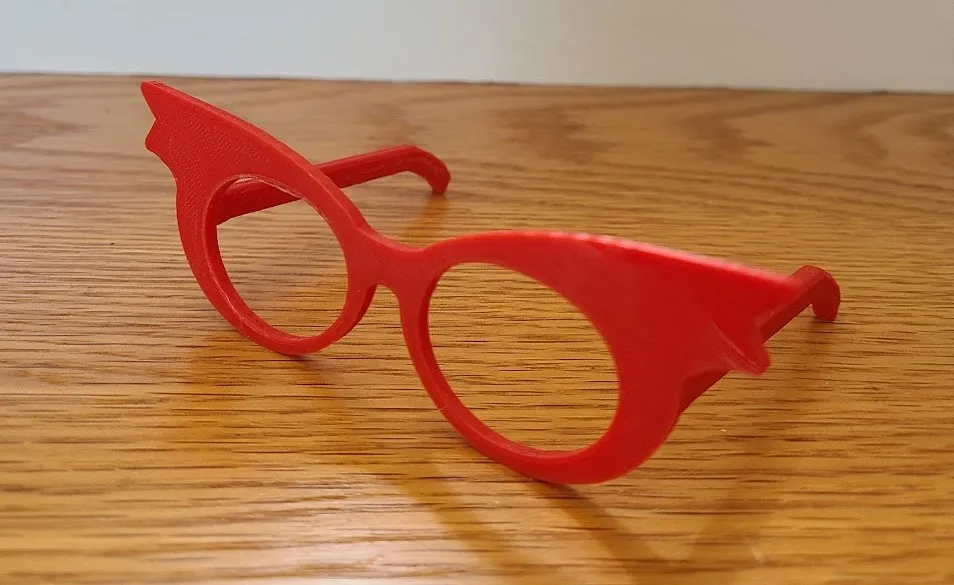 Cat Goggles Models retro cat glasses by futuregraphicartMakerWorld: Download Free 3D Models