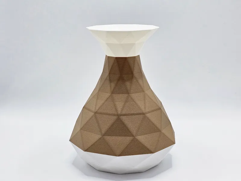 Vase modern 2 farbig