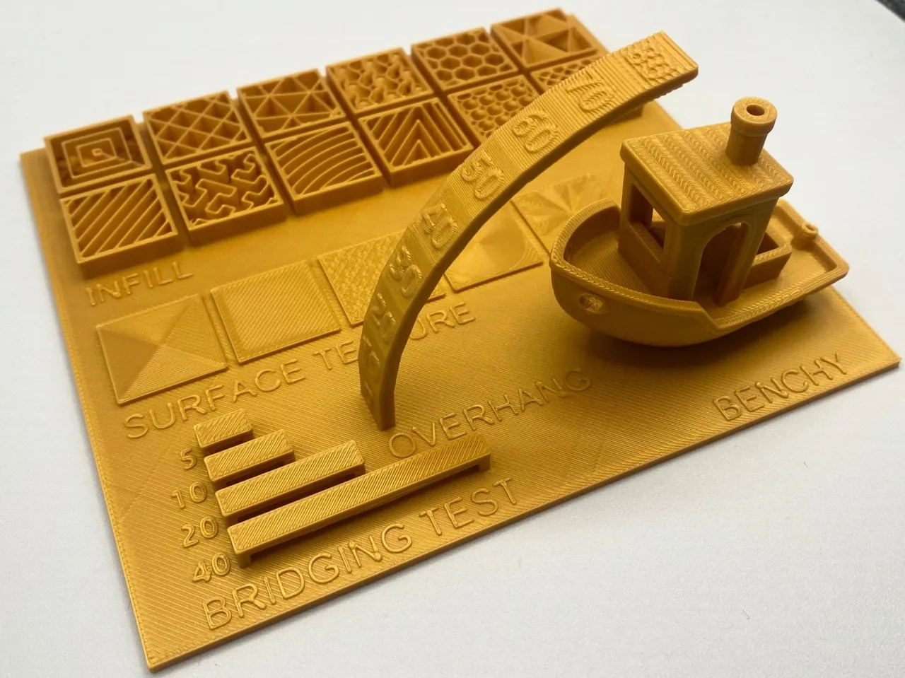 Printer and slicer test view 2