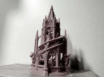 Accesorio de iluminación decorativa: Spooky Haunted Spire - Halloween Decor Series — vista de referencia 3