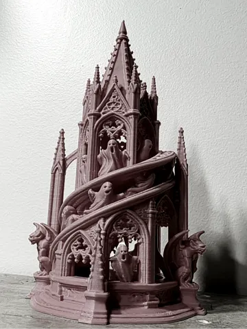 Accesorio de iluminación decorativa: Spooky Haunted Spire - Halloween Decor Series — vista de referencia 2