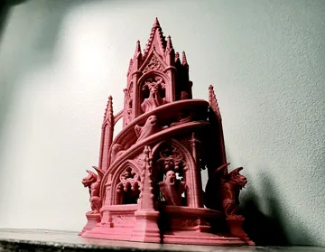 Accesorio de iluminación decorativa: Spooky Haunted Spire - Halloween Decor Series — vista de referencia 4