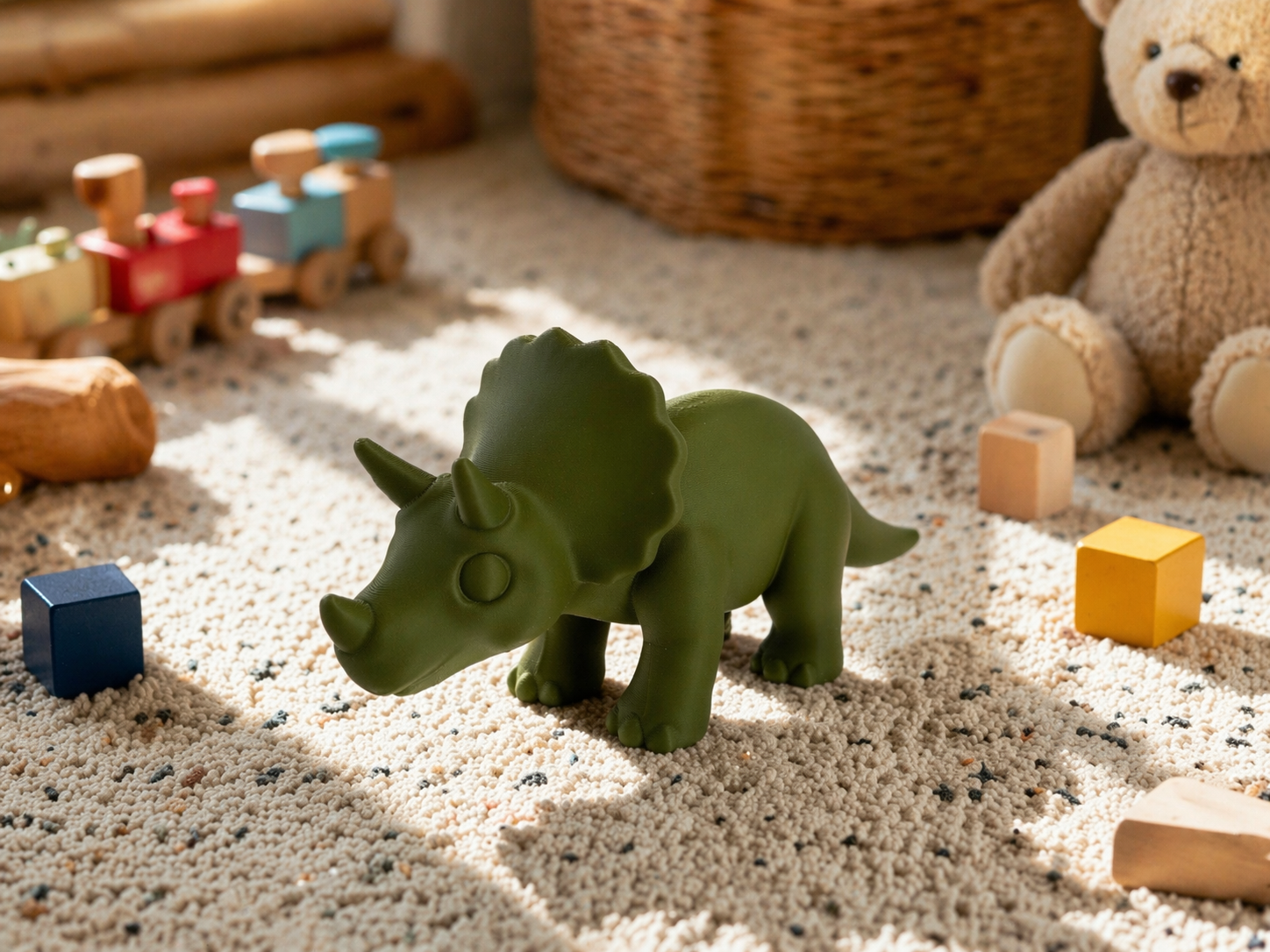 Tricera-Tot - Cute Dinosaur Toy