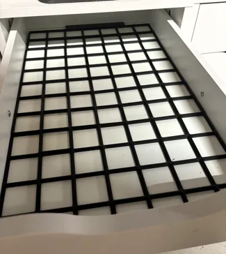 Gridfinity Alex Ikea base slim (36cm) drawer.