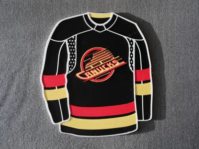 Vancouver Canucks Old "Skate" Jersey 