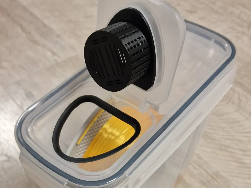 Trocknungsbox 4L Silica Behälter Dreieckig