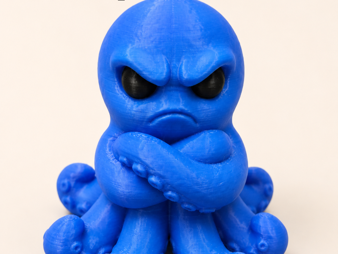 Miniatura 1 do modelo 3D Grumpy Octopus