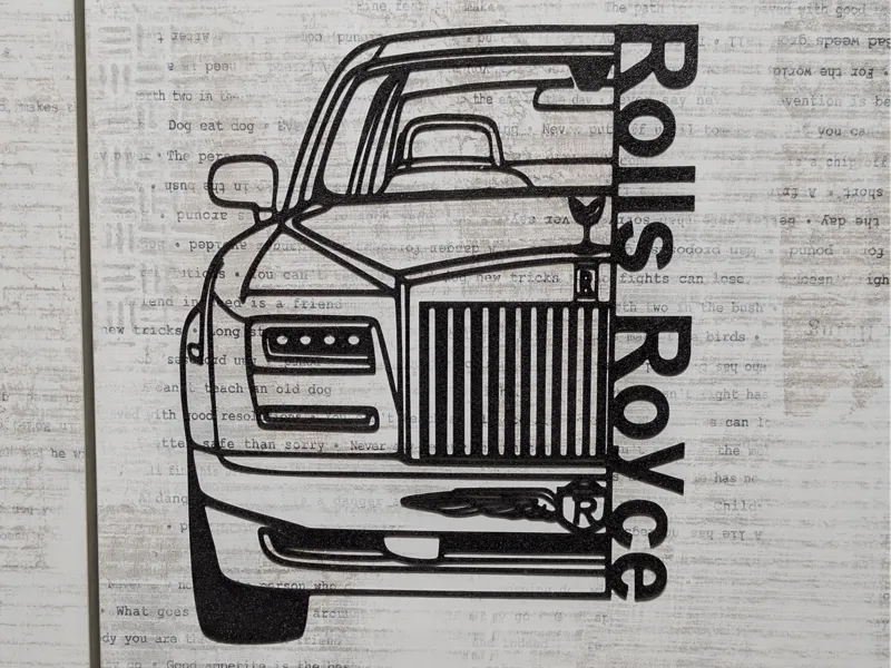 Ozdoba na ścianę Rolls Royce