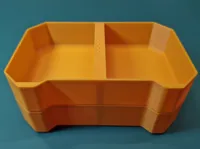 Qbrick Compact S PLUS-insert full, two parts horizontal div.