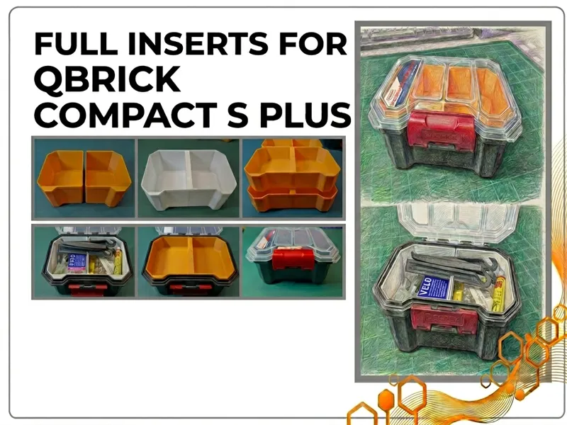 Inserty pro Qbrick Organizer Compact S Plus