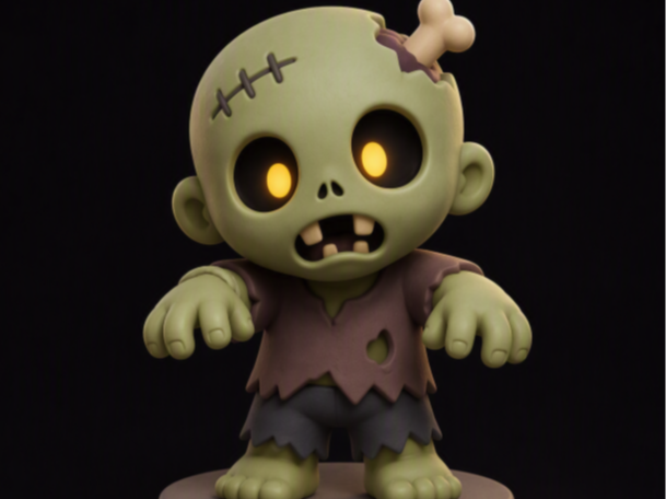 Halloween zombie 3D model