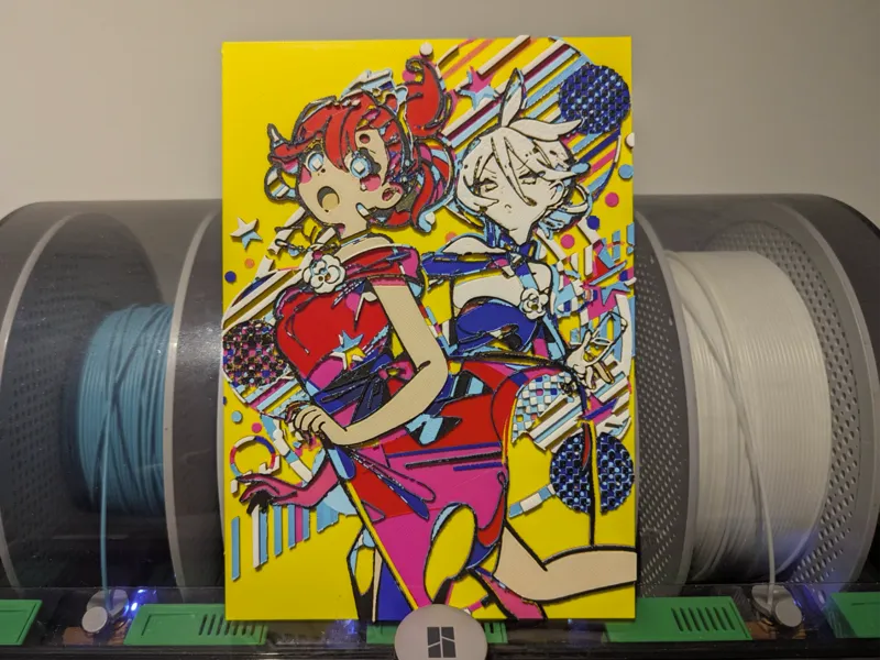 Suletta and Miorine - Gundam Witch of Mercury