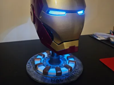 Ironman Helmet Display Stand