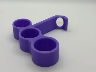 Pinky saver & phone stand with hole for charger