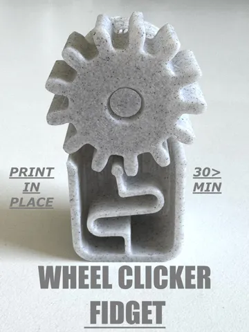 Objeto manipulable: Wheel Clicker Fidget — vista de referencia 3