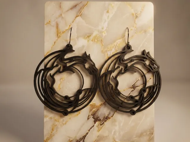 Boucles oreilles 90