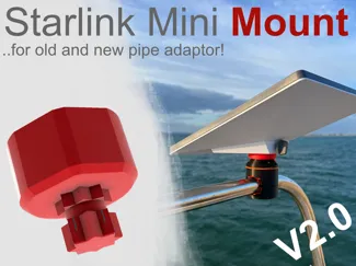 Starlink Mount for FREEmount- or RAILBLAZA-System