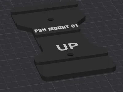 TiXX under desk mount