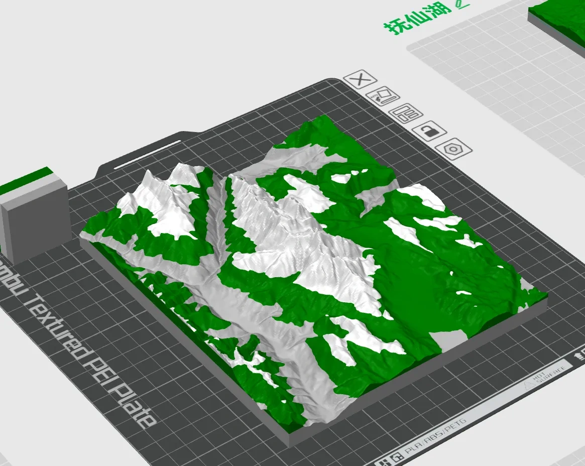 Miniatura 4 do modelo 3D 3d地图模型