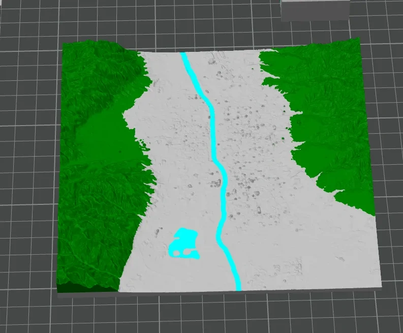 Miniatura 8 do modelo 3D 3d地图模型