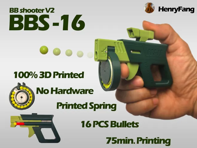 BB Shooter V2 --- BBS-16