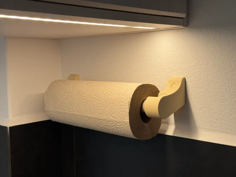 Kitchen paper towel holder