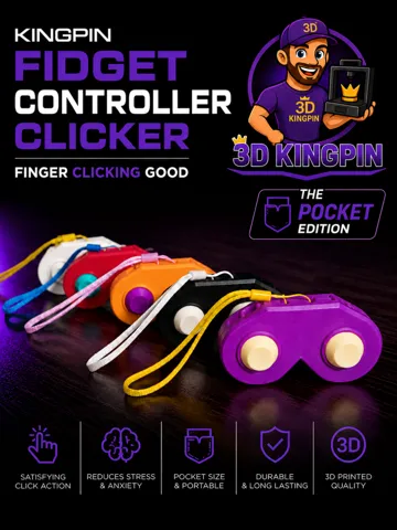 Objeto manipulable: Kingpin Gamer Pocket Clicker — vista de referencia 2