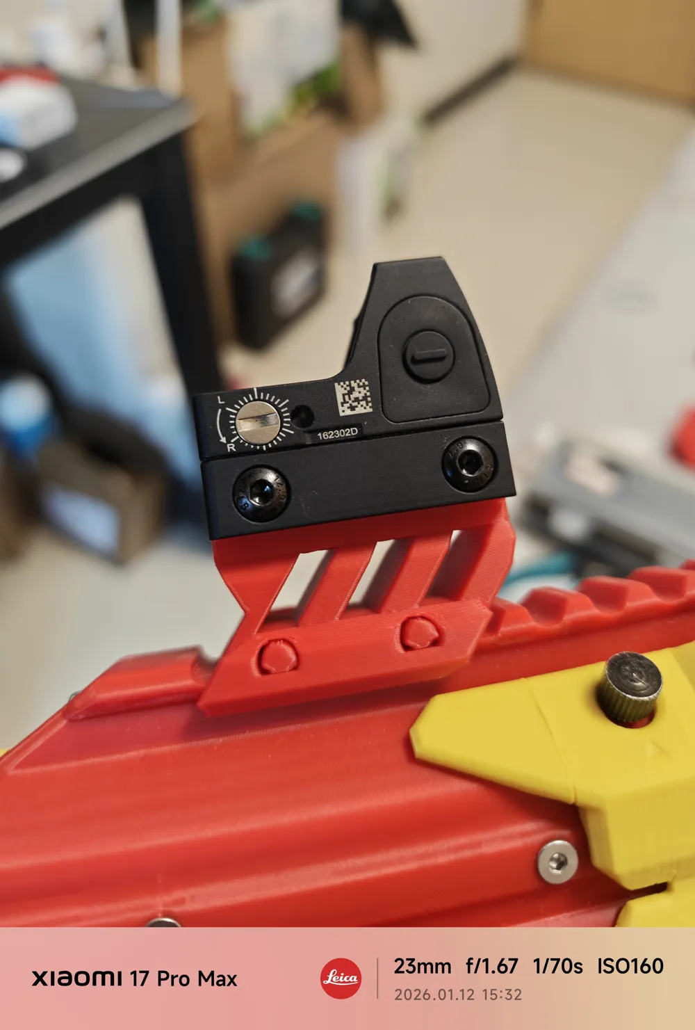 [No Hardware] Picatinny Rail RMR Sight Riser STEP - Free 3D Print Model ...