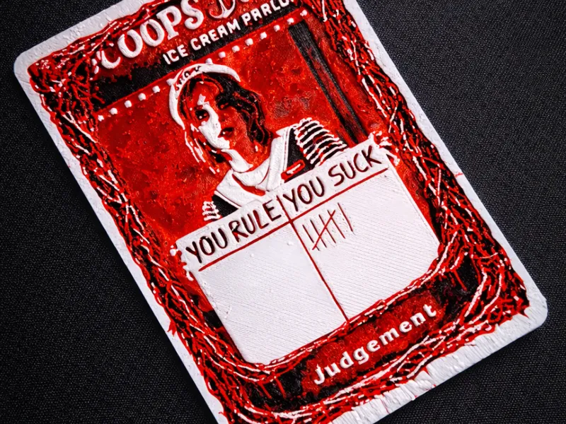 Stranger Things Tarot - Robin, judgement