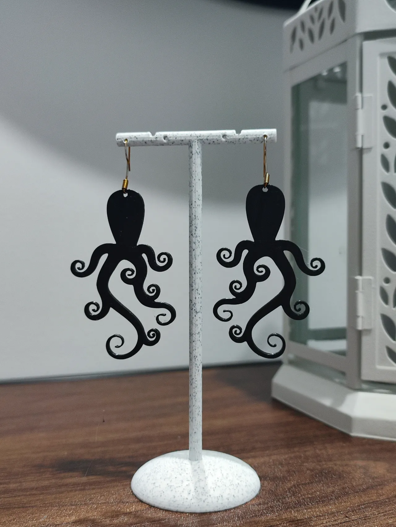 Aretes Abrazo del Kraken view 2
