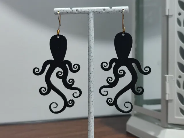 Aretes Abrazo del Kraken