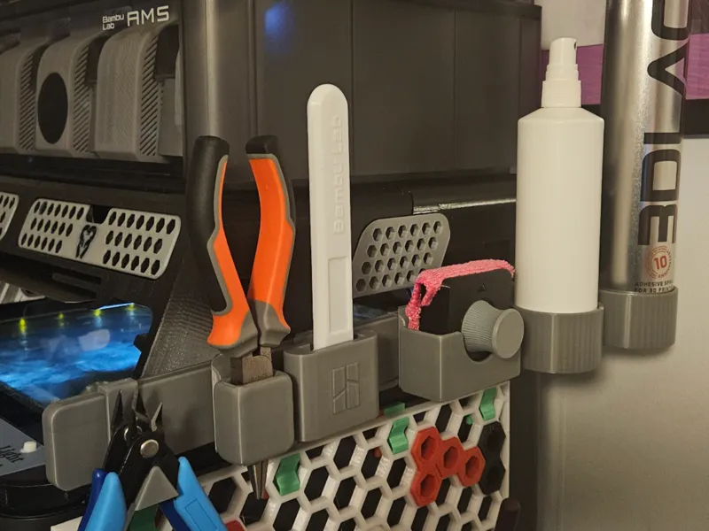 Tool Holder AMS Riser Modular + Skadis