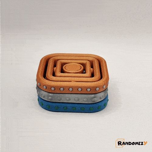 Square Fidget Spinner