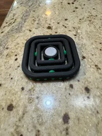 3 Color print with 0.2mm layer, 2 walls, 5% infill