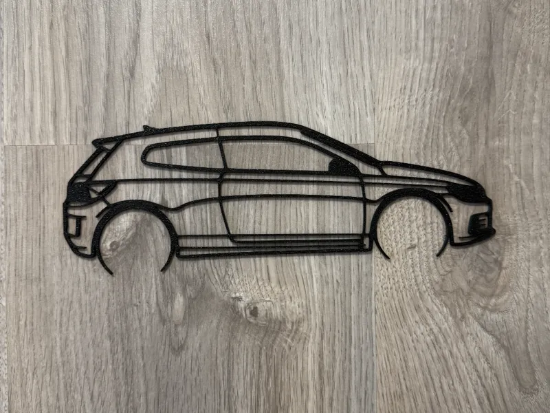 Volkswagen Scirocco silhouette