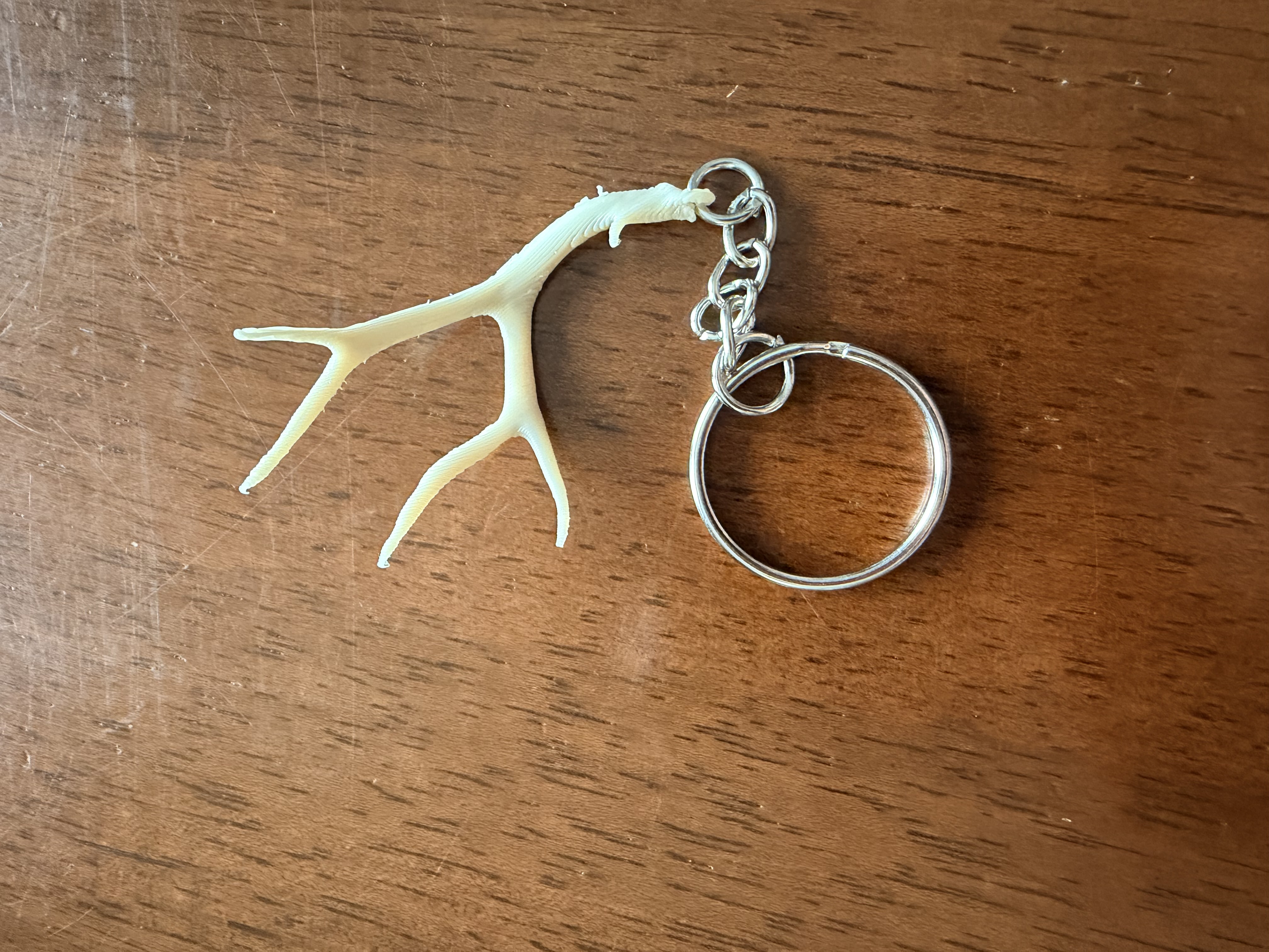 deer antler keychain - Free 3D Print Model - MakerWorld