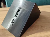 0.2mm layer, 2 walls, 25% infill