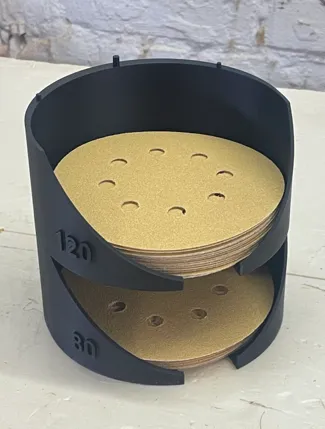 Schleifpapier Halter 125mm in 10 Varianten