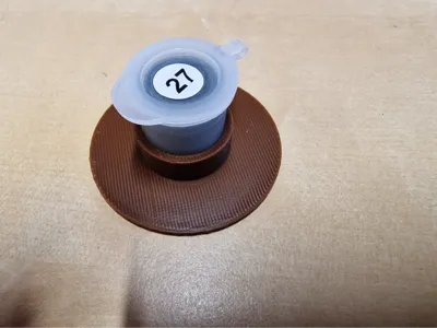 Airfix paint pot holder