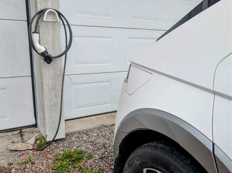 EV Charging Cable Holder – Easy Wall Mount
