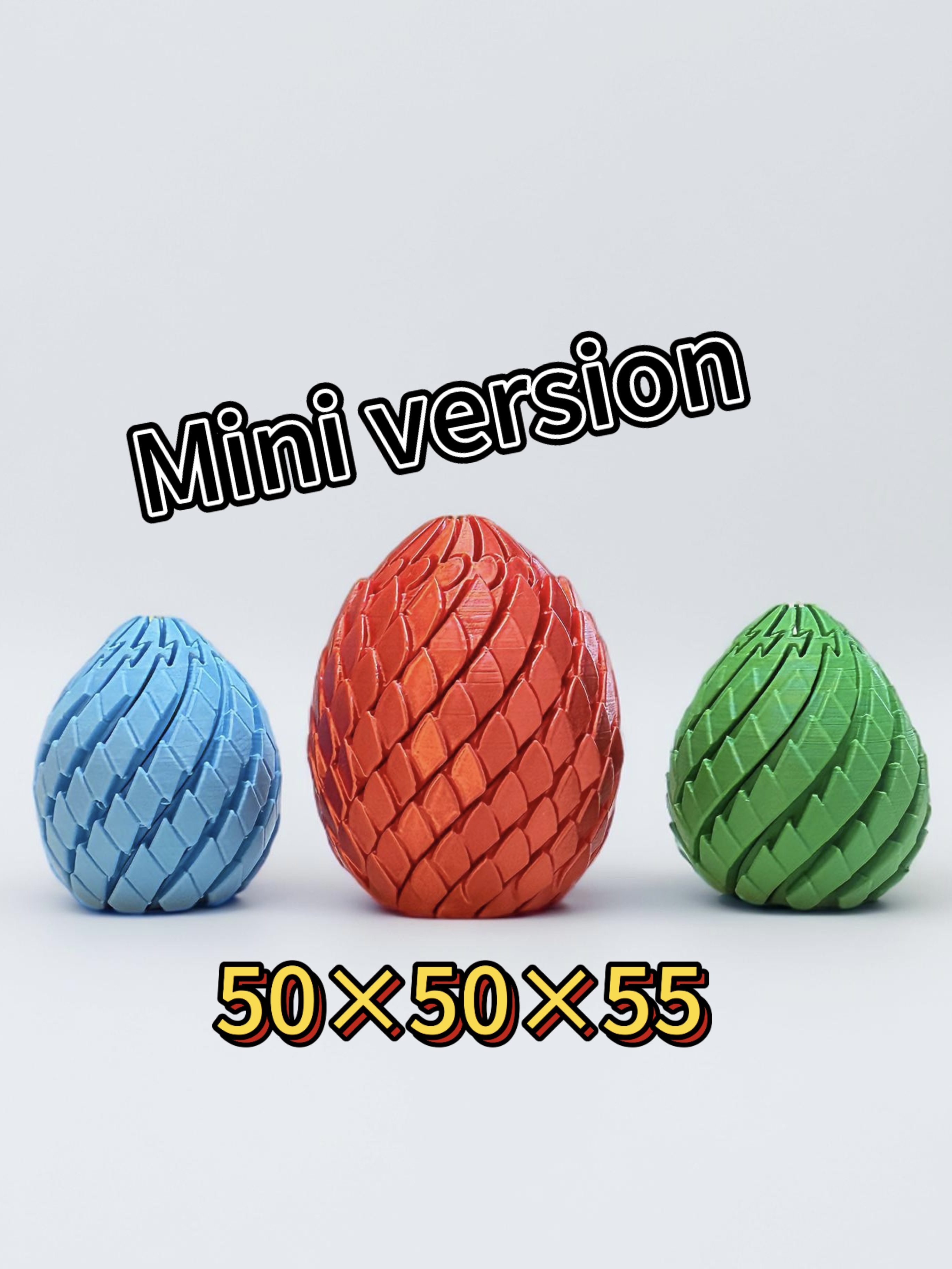 Miniatura 2 do modelo 3D 扭扭解压龙蛋