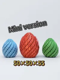 扭动式解压龙蛋-缩小版50X50X55-Mini version